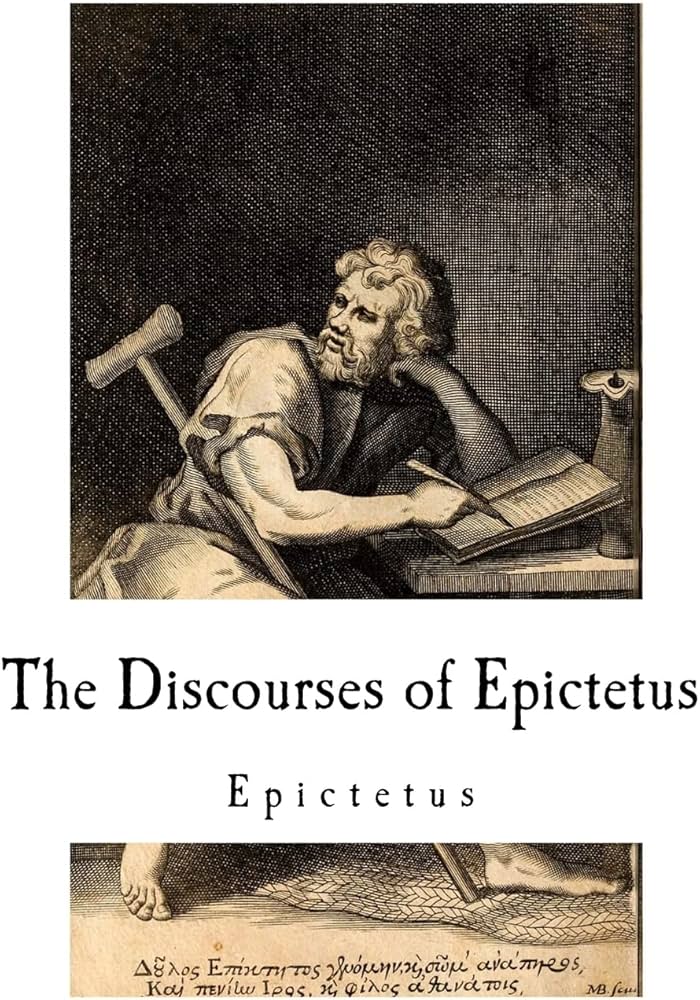 Book cover for "Discourses" by Epictetus