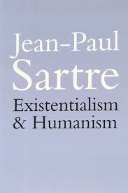 Book cover for "Existentialism is a Humanism" by Jean-Paul Sartre