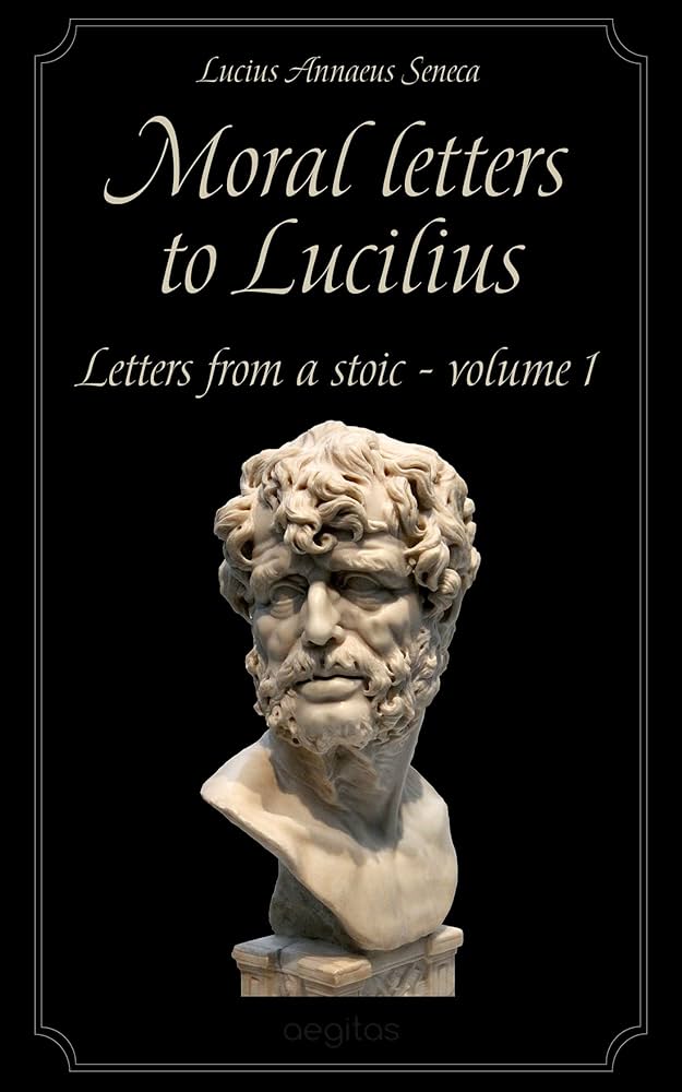 Book cover to "Letters to Lucilius" by Seneca