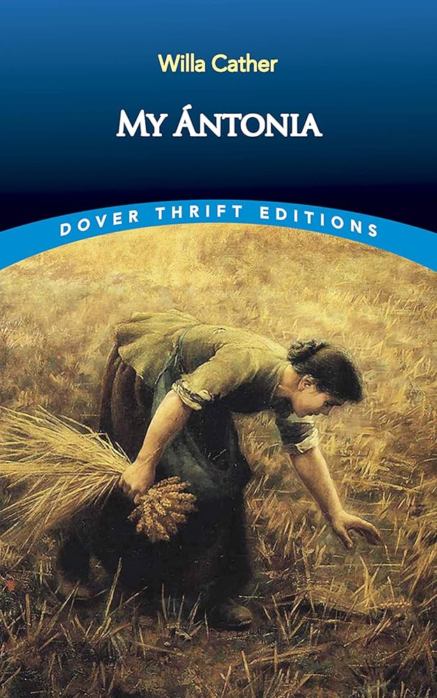 Book cover for "My Ántonia" by Willa Cather