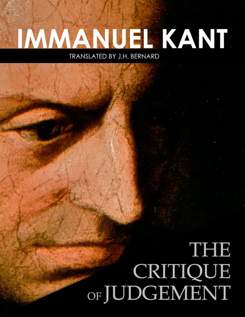 “Critique of Judgment” by Immanuel Kant