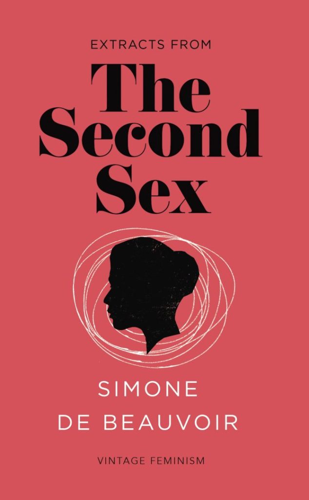 Book cover for "The Second Sex" by Simone de Beauvoir