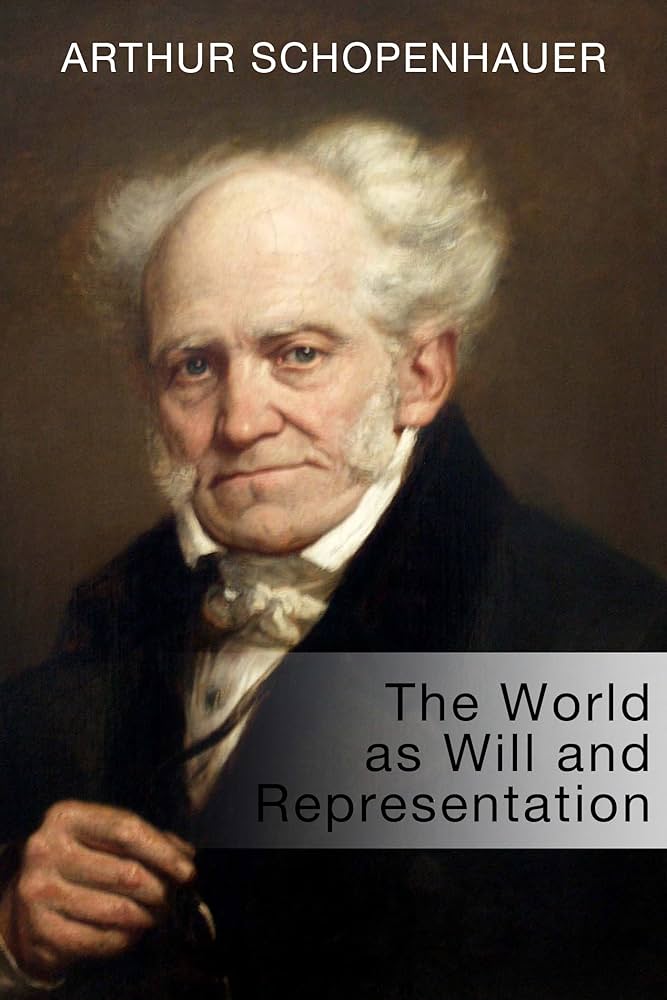Book cover for "The World as Will and Representation" by Arthur Schopenhauer