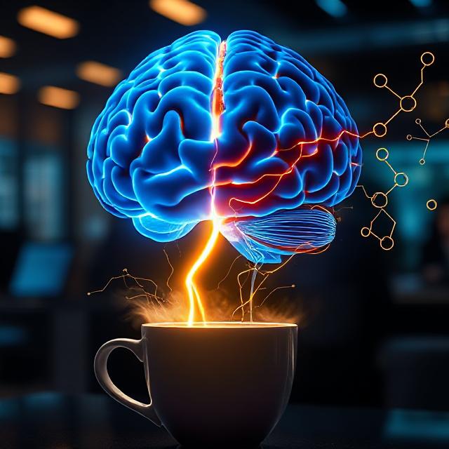 How Caffeine Shifts Beta Waves and Alertness