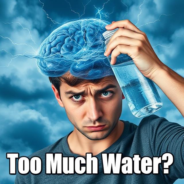 Why Chugging Water Can Worsen Brain Fog